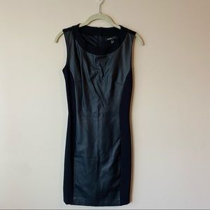 MANGO MGN SUIT Pleather Mini Dress
